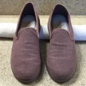 JSport by Jambu Shoes Nib Jambu Mauve Loon Wool Slip On Size